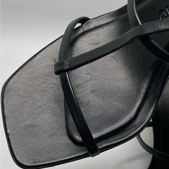 Ferragamo Aglalia Leather Gancini-Heel Sandals size 7 - Picture 12 of 15